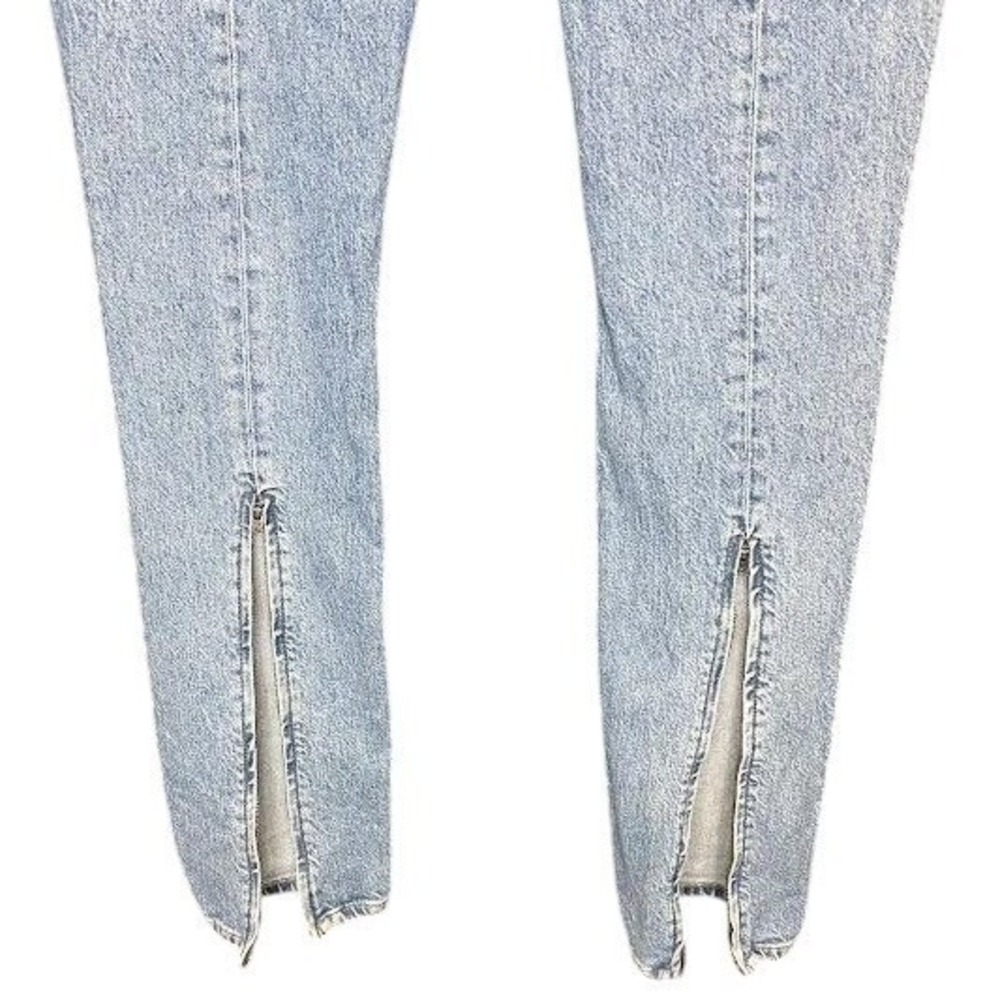 Reformation Jeans Palermo High Rise Skinny Light Wash Denim Size 24 - Picture 5 of 8